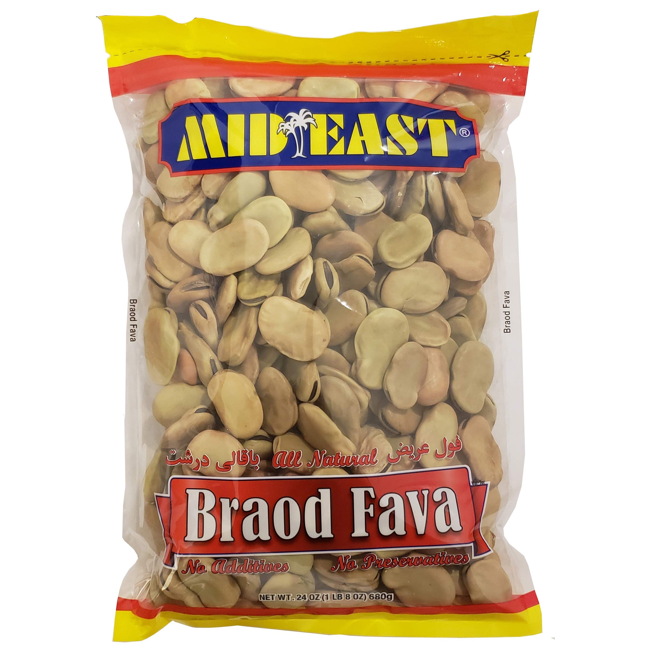 Mid East Fava Broad Beans 24oz