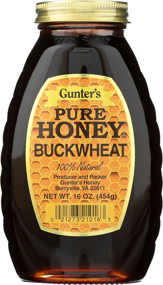 Gunter's Pure Buckwheat Honey 1lb