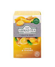Ahmad Tea Herbal - Lemon & Ginger 20 Tea Bag 40gr