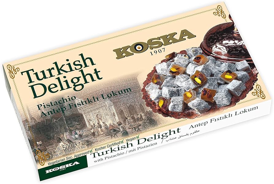 Koska Turkish Delight Traditional Extra Pistachio 500gr