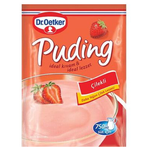 Dr Oetker Strawberry Puding 125gr