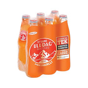 Uludag Gazoz Orange In Glass Bottle 6*250ml