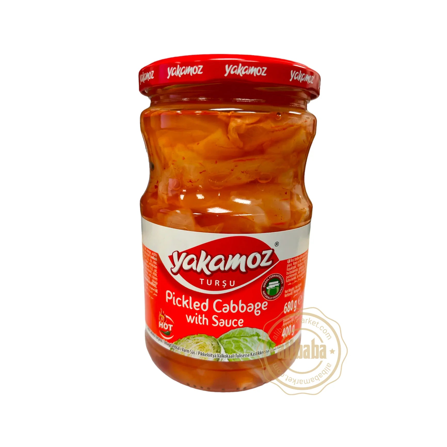 Yakamoz Pickles Cabbage Leaves With Chili Sauce 720ml