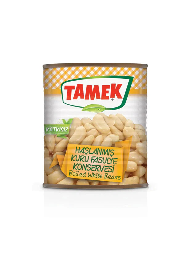 Tamek Boiled White Beans In Can 28.2oz