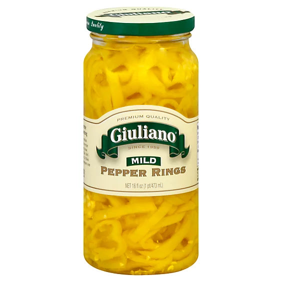 Giuliano Mild Pepper Rings 16oz