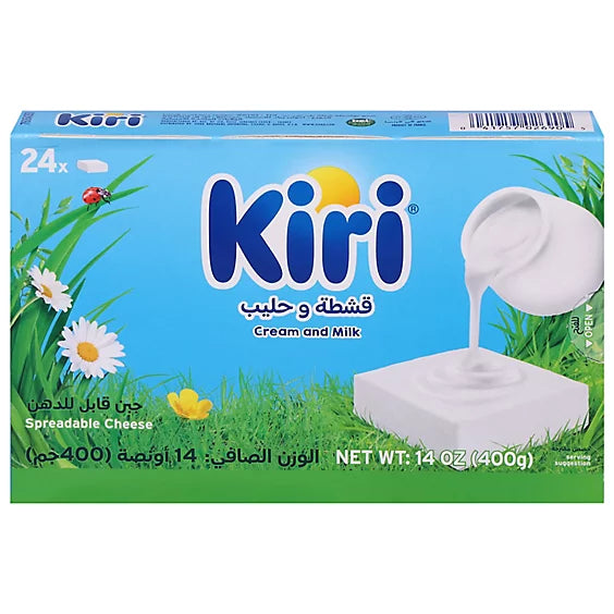 Kiri Cheese Wedges Family Size 4 Trays 14oz