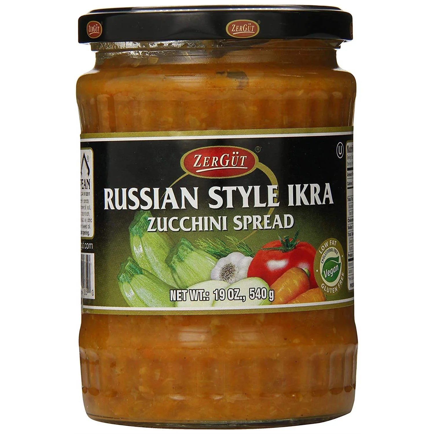 Zergut Ikra Zucchini With Garlic 19oz