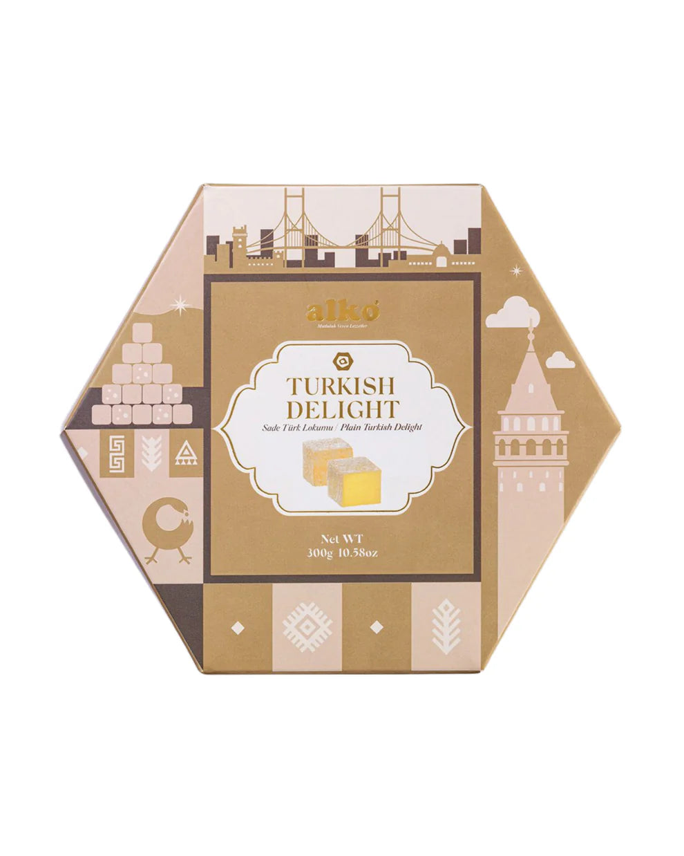 Alko Turkish Delight Plain 300gr