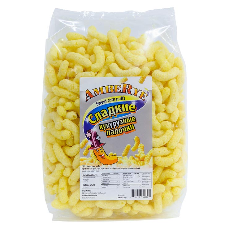 Amberye Tatlı Mısır Cipsi 250gr