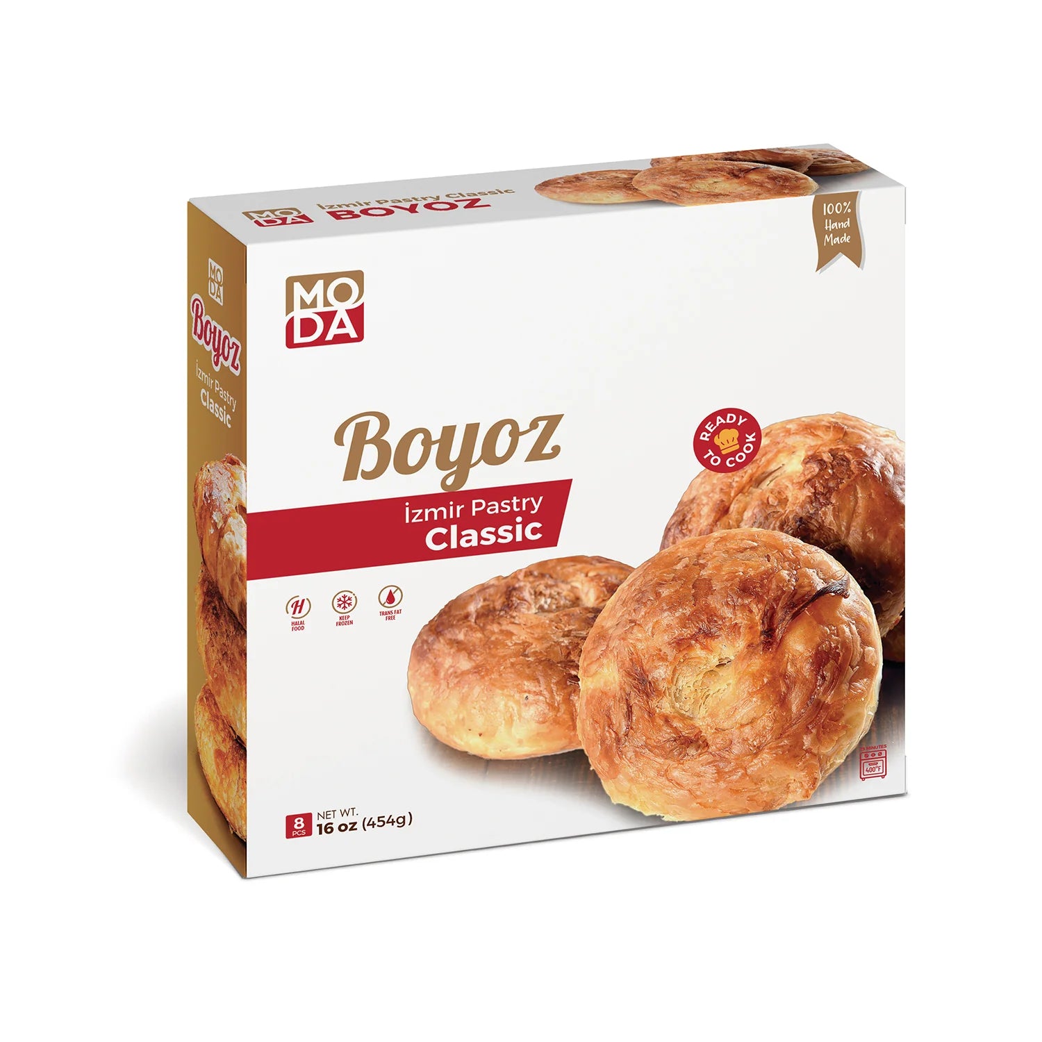 Moda Boyoz (Izmir) Pastry (8pcs) 16oz