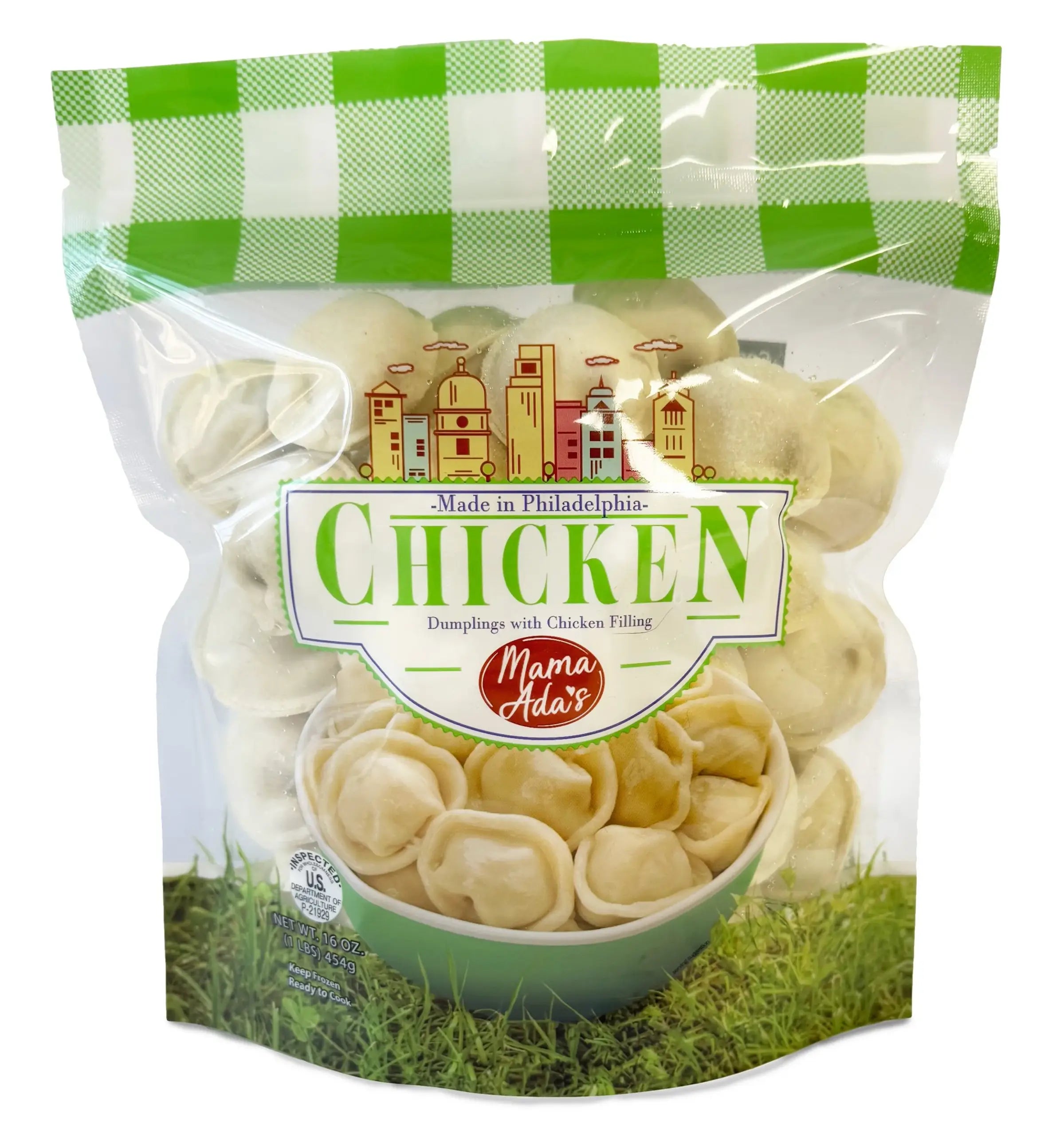 Mama Ada's Halal Chicken Dumplings 2lb