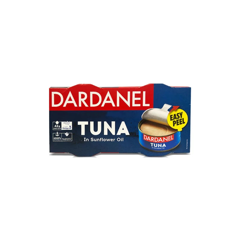 Dardanel Ayçiçek Yağlı Ton Balığı Konservesi 2*140gr