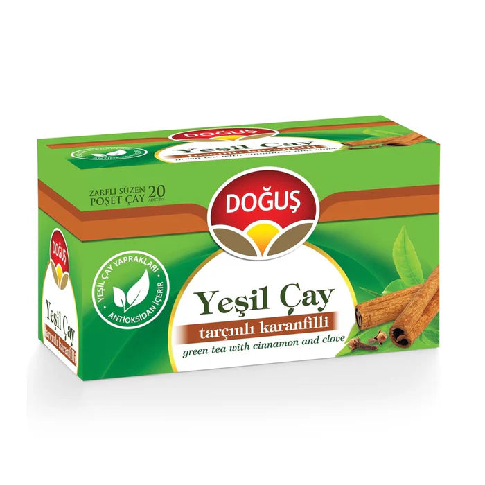 Dogus Green Tea With Cinnamon 20 Tea Bag 40gr