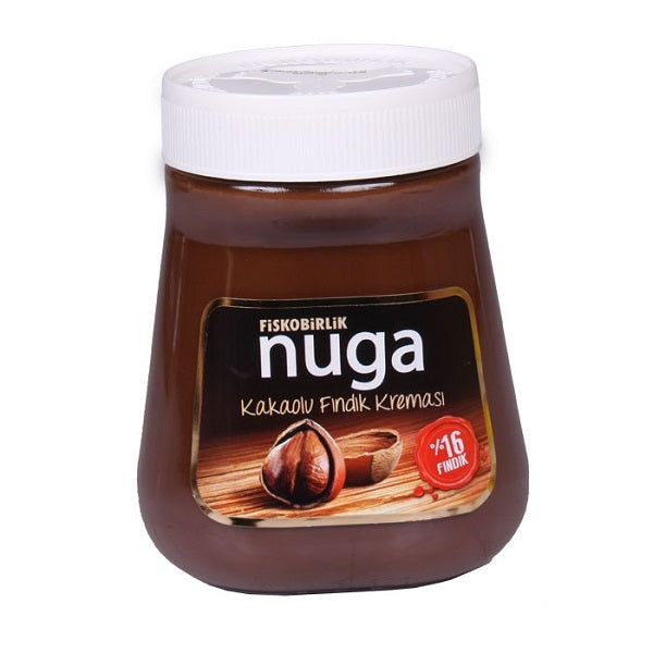 Fiskobirlik Nuga Hazelnut Spread With Cocoa 350gr