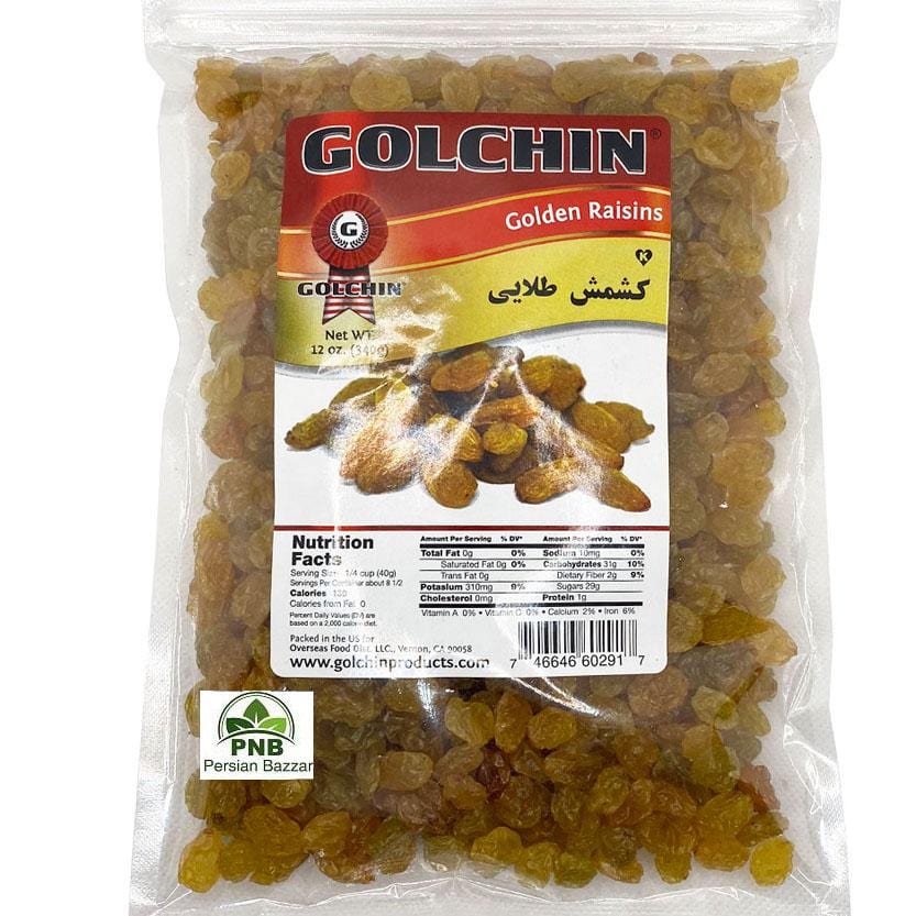 Golchin Golden Raisin 12oz
