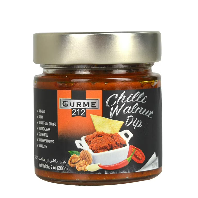 Gourmet 212 Acı Biberli Cevizli Dip Muhammara 290gr