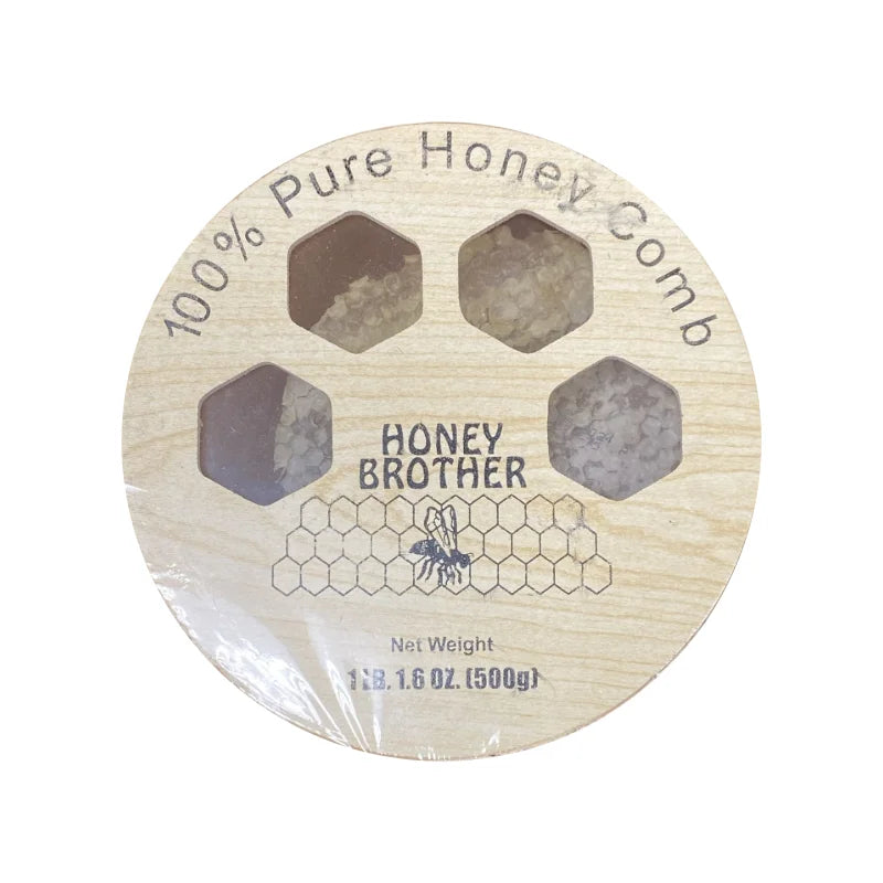 Honey Brother Pure Natural Honey With Comb 16oz