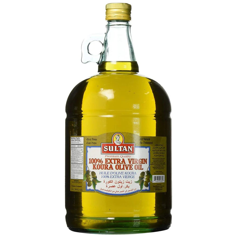 Sultan Sızma Koura Zeytinyağı Cam Şişe 2.85lt