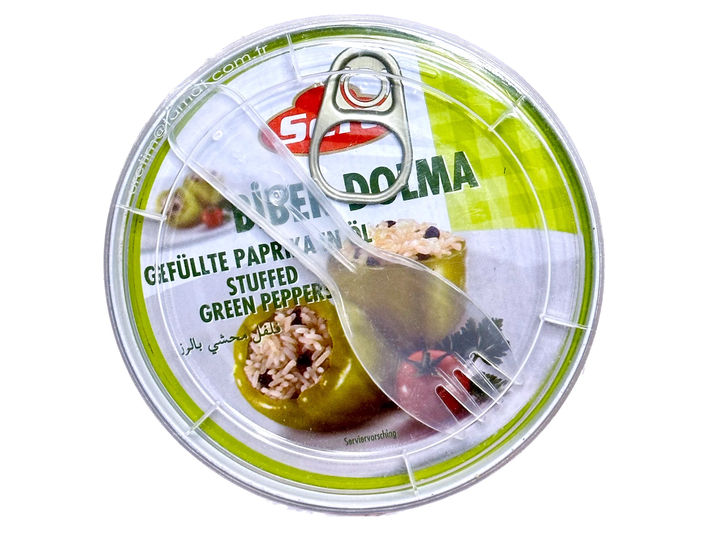 Sera Stuffed Green Peppers With Fork 314ml