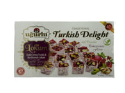 Ugurlu Turkish Delight Pomegranate Flavor With Pistachio 350gr