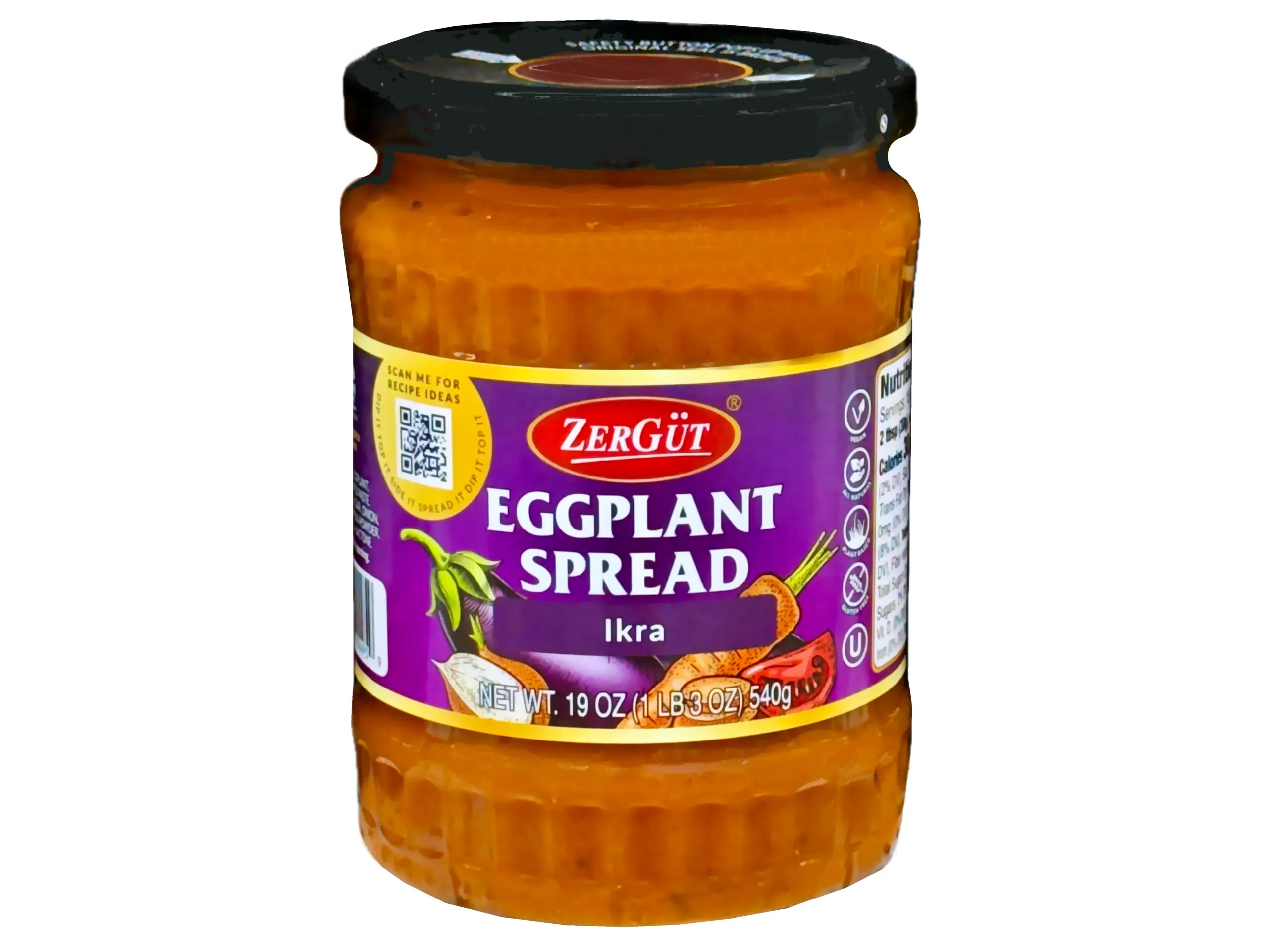Zergut Eggplant Spread Ikra 19oz