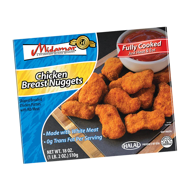 Midamar Helal Tavuk Göğüs Nugget 510g