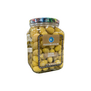 Marmarabirlik Green Olives 3xl Whole Cocktail 161-180 In Glass Jar 30oz