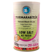 MB Gemlik Black Olives S Low Salt  28.2oz Can