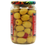 Mb Green Olives 4XL With Pepper In Glass Jar 14.1oz