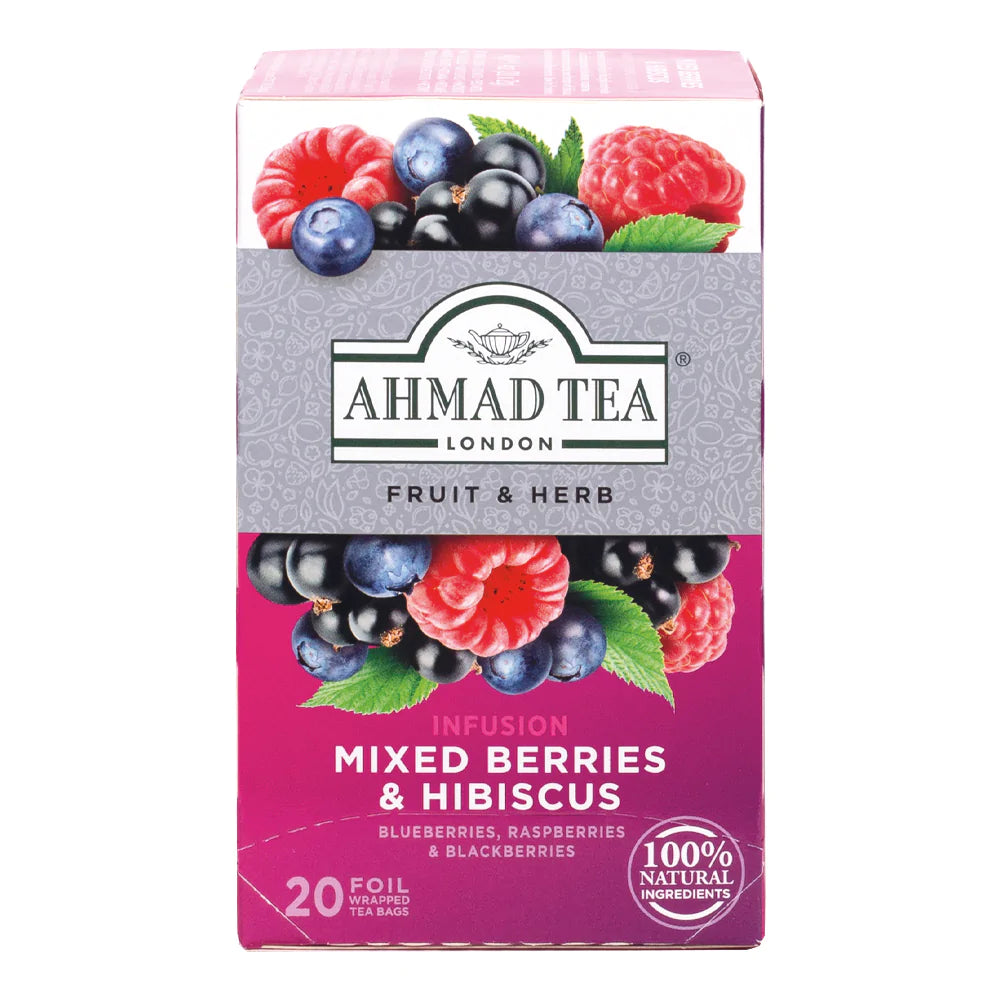 Ahmad Tea Bitkisel Karışık Böğürtlen & Hibiscus 20 Adet 40gr