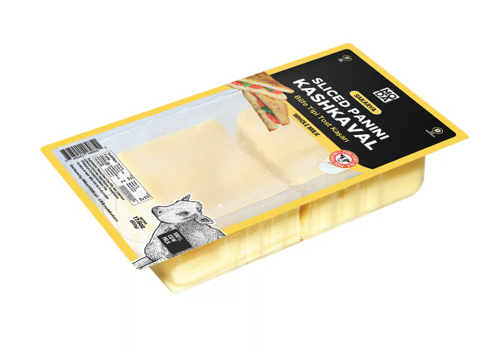 Moda Pre-Sliced Fresh Kashkaval Cheese 500gr