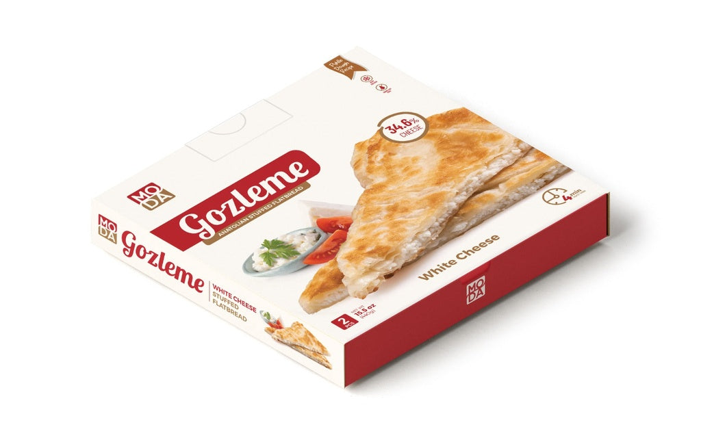 Moda Flatbread (Gozleme) With White Cheese (2pcs) 15.5oz