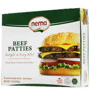 Nema Beef Patties 454gr