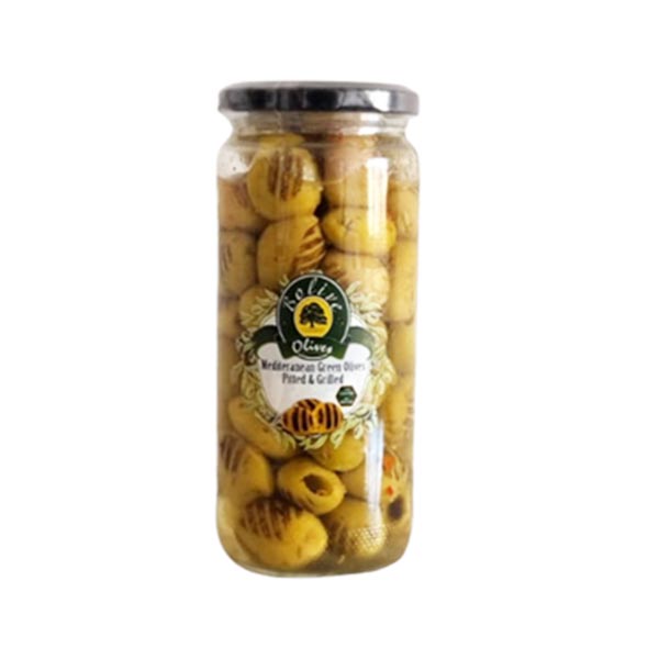 Bolive Olives Green Olives Pitted & Grilled 515gr