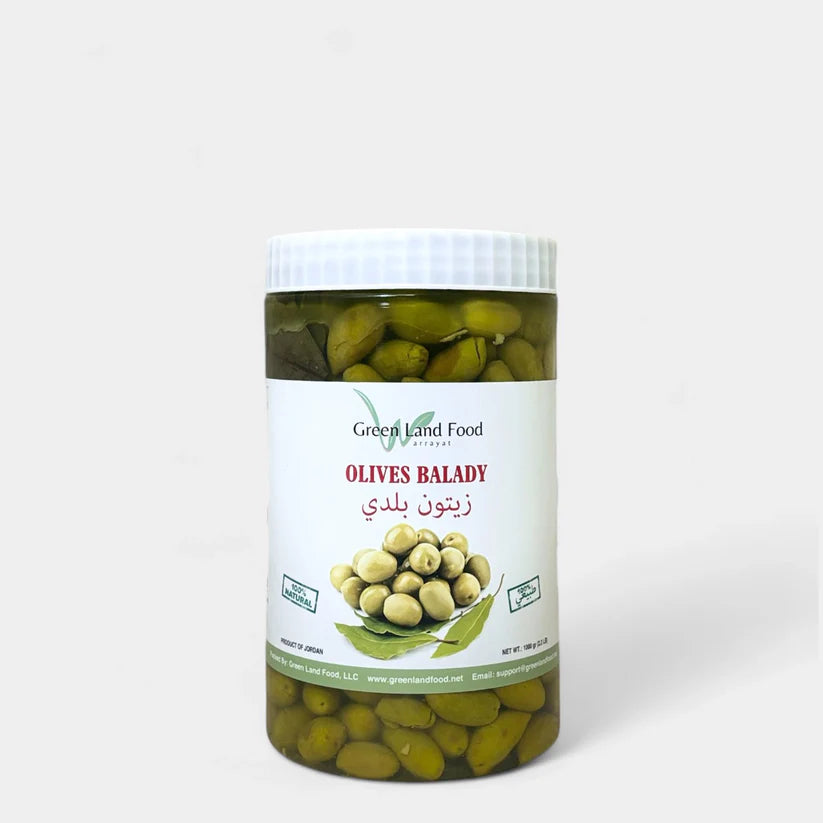 Green Land Olives Balady 1kg