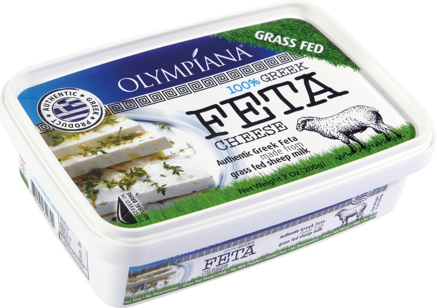 Olympiana Greek Feta Cheese 7oz