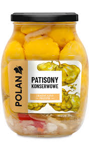 Pickled Pattypan Squash Polan 840gr