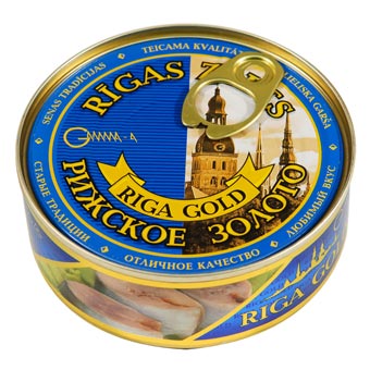 Riga Gold Atlantik Ringa Balığı Yağda Kolay Açılır 240gr