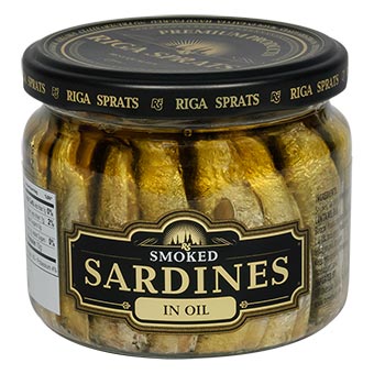 Riga Gold Zeytinyağlı Füme Sardalya 250gr