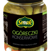 Smak Mini Marinated Cucumber Konserwowe 670gr