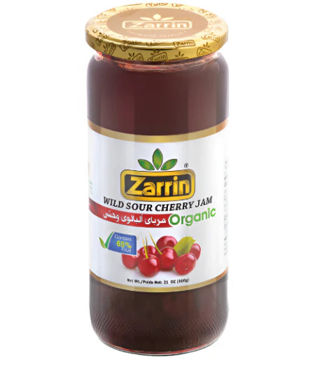 Zarrin Organic Wild Cherry Jam 600gr