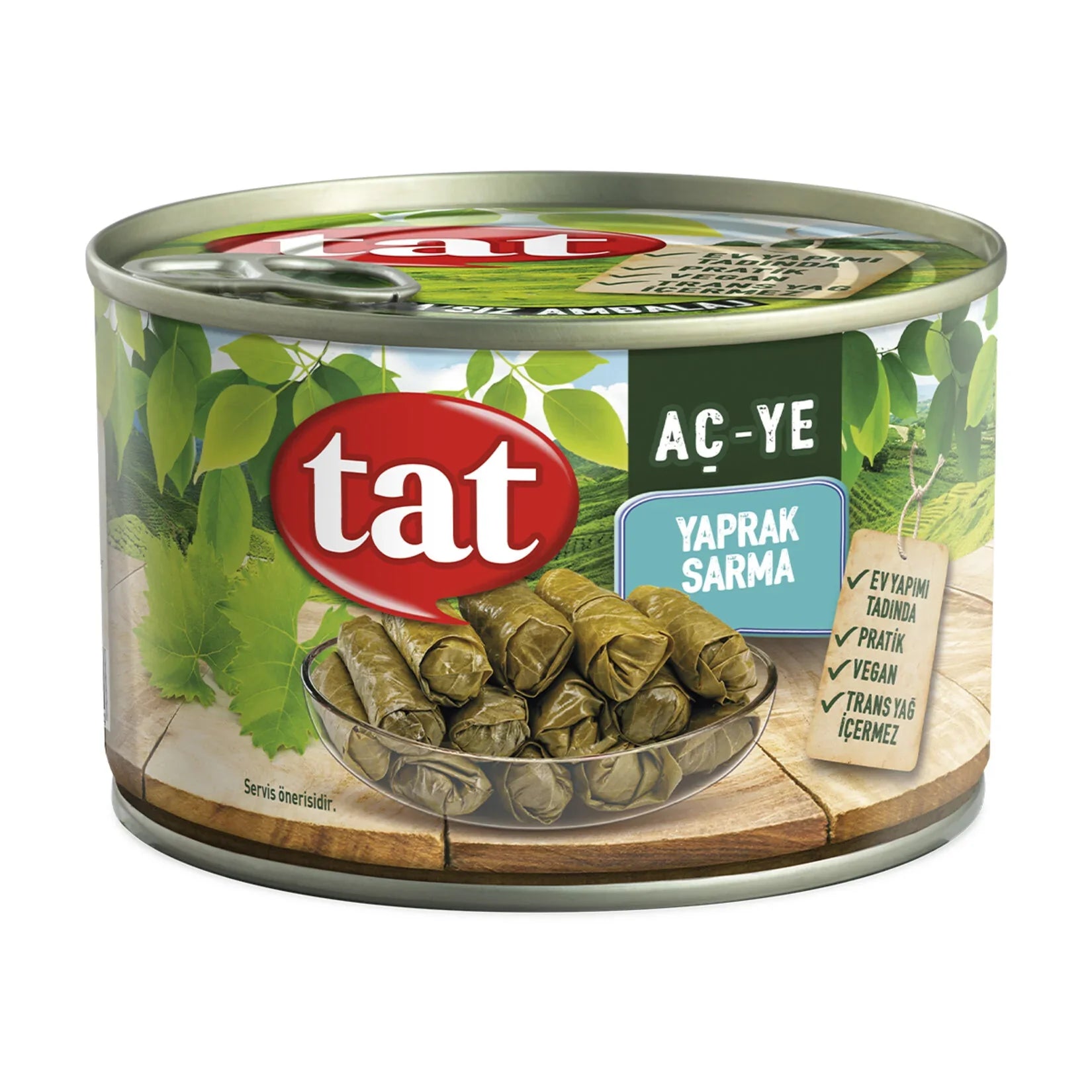 Tat Konserve Zeytinyağlı Yaprak Sarma 400gr