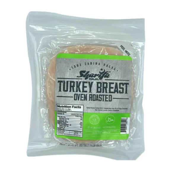 Sharifa Turkey Breast Oven Roasted Sliced 8oz