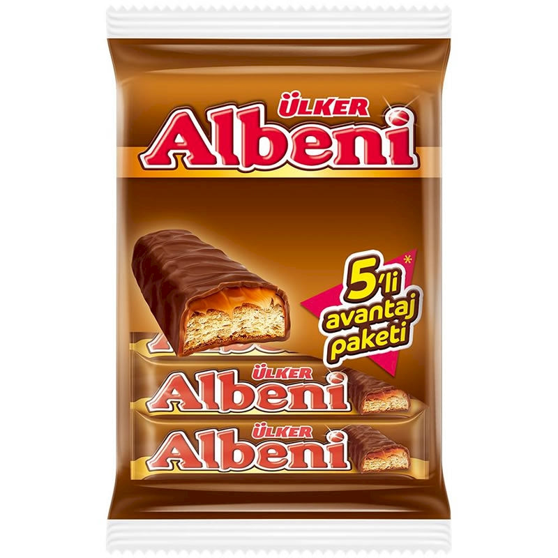 Ülker Albeni Çikolata Kaplı Bar Poşet 200g