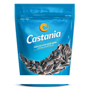 Castania Tuzsuz Kavrulmuş Siyah Ay Çekirdeği Plastik Paket İçinde 249g