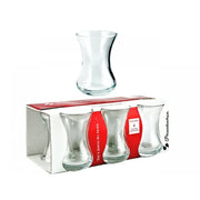 Pasabahce Tea Glass Ince Belli 6pcs Set