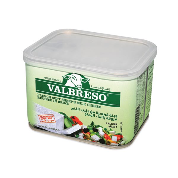 Valbreso French Cheese 600 gr