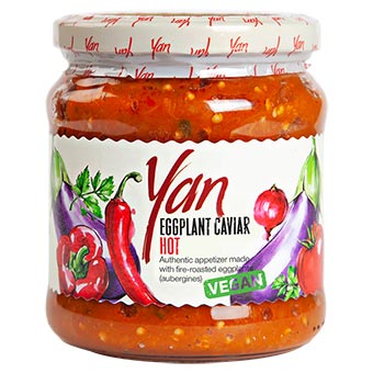 Yan Acı Patlıcan Havyarı 450g