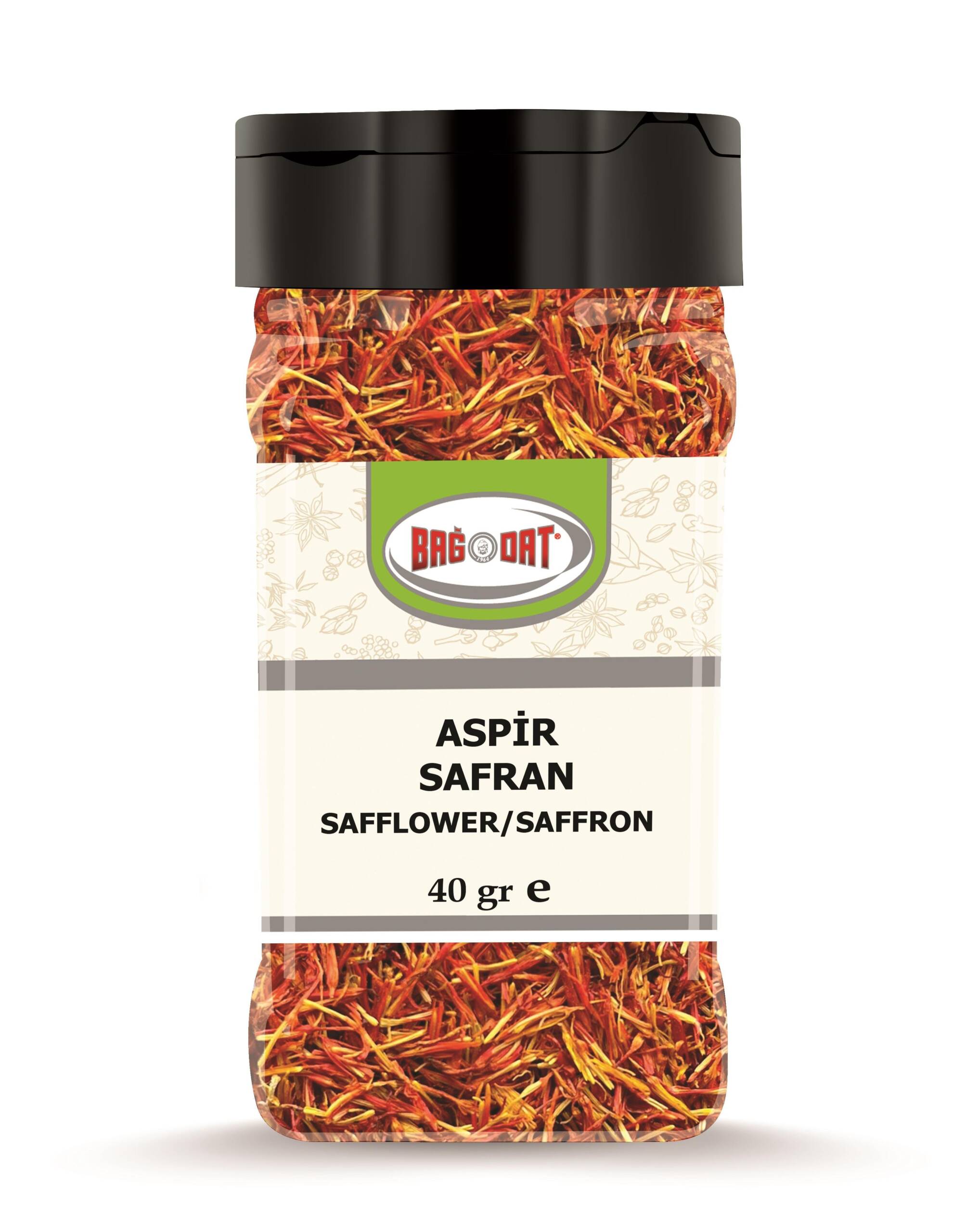 Bağdat Pet Kavanozda Safran 40gr