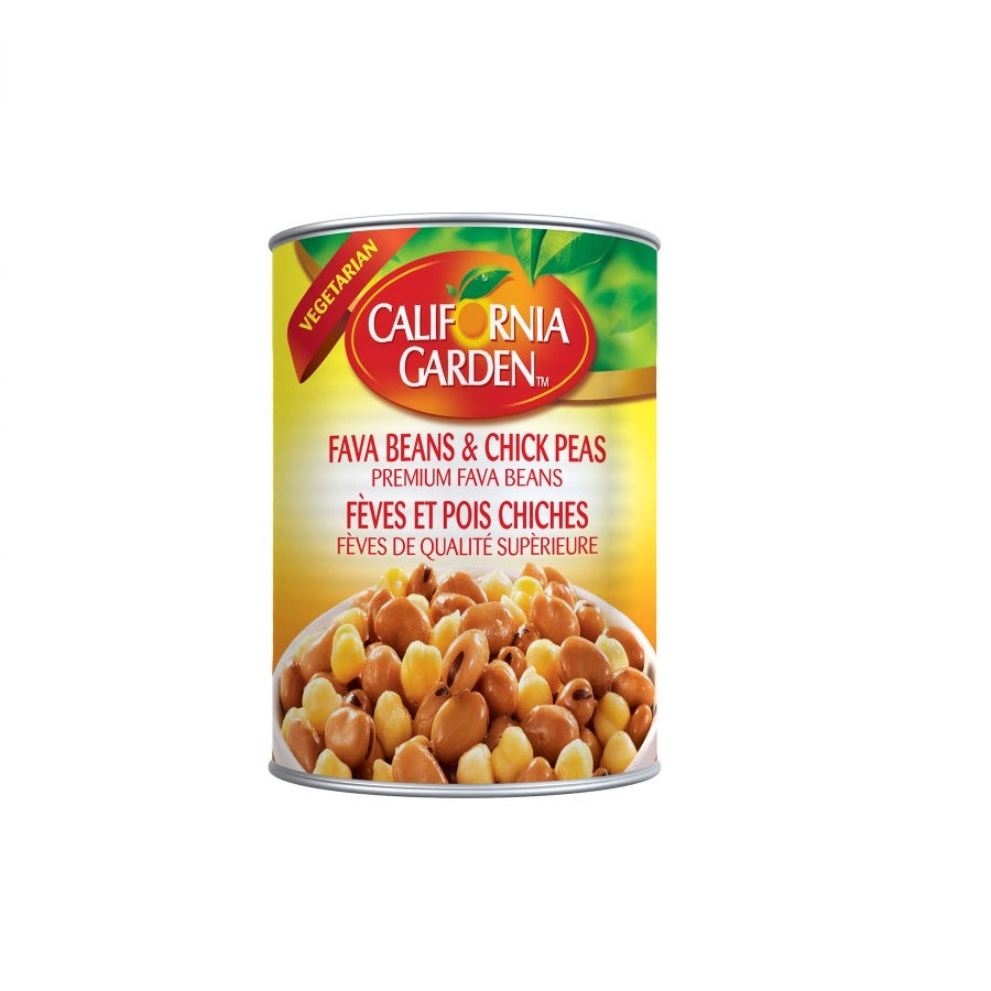 California Garden Fava Beans - Chickpeas Recipe 16oz